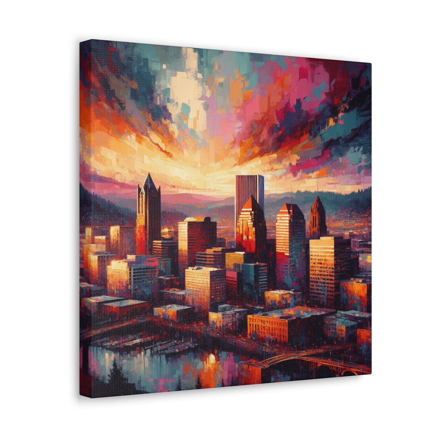 "Pioneer City Symphony" - Canvas