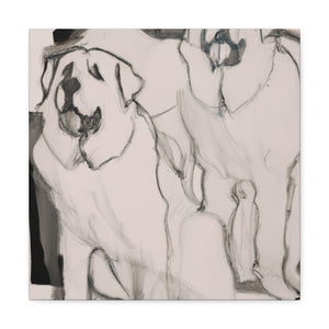 "Glorious Pyrenees Portrait" - Canvas