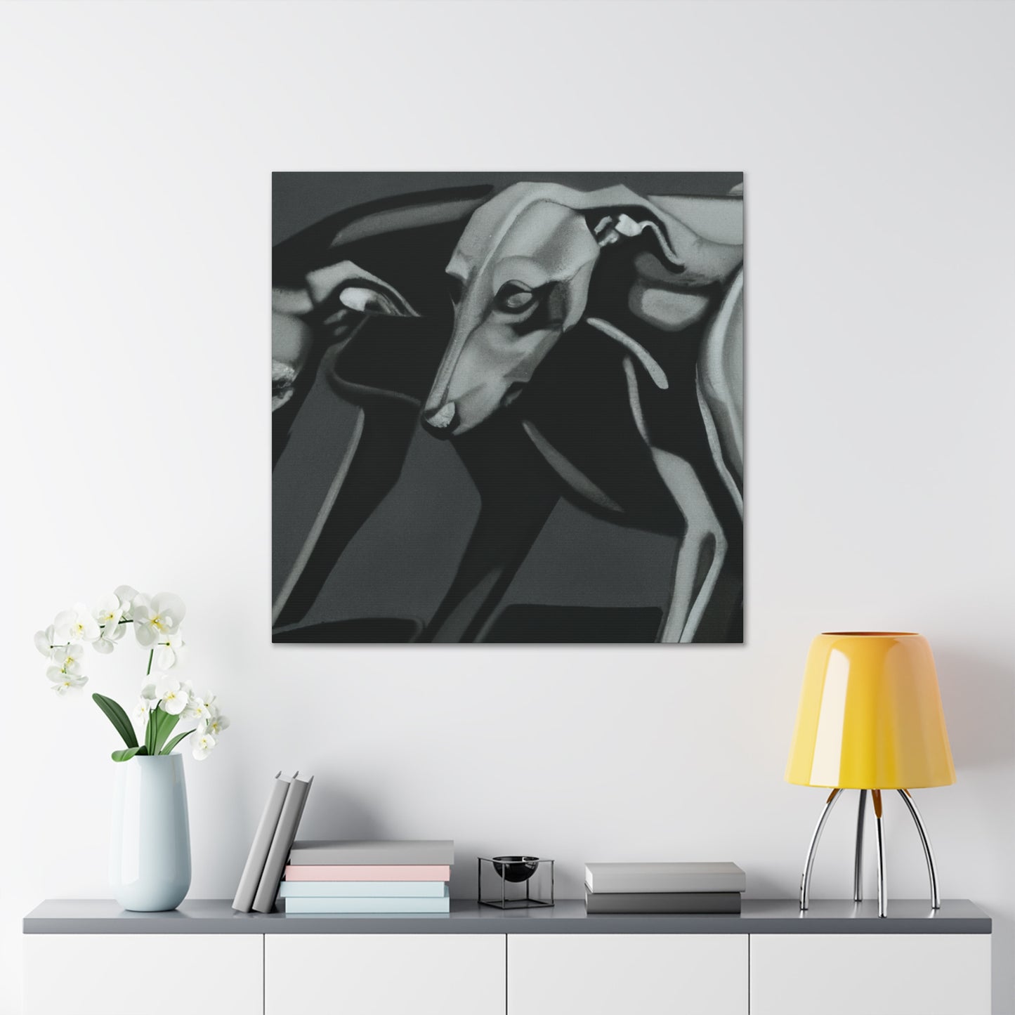 Greyhound: Regal Speed - Canvas