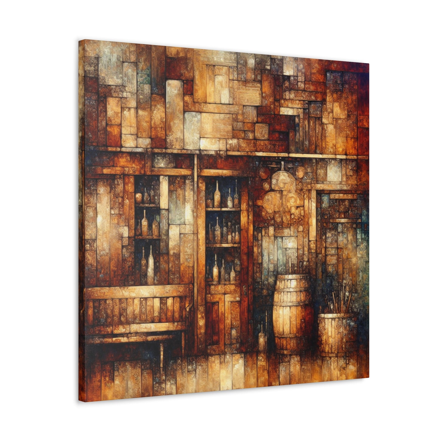 Whispering Jazz Tapestries - Canvas