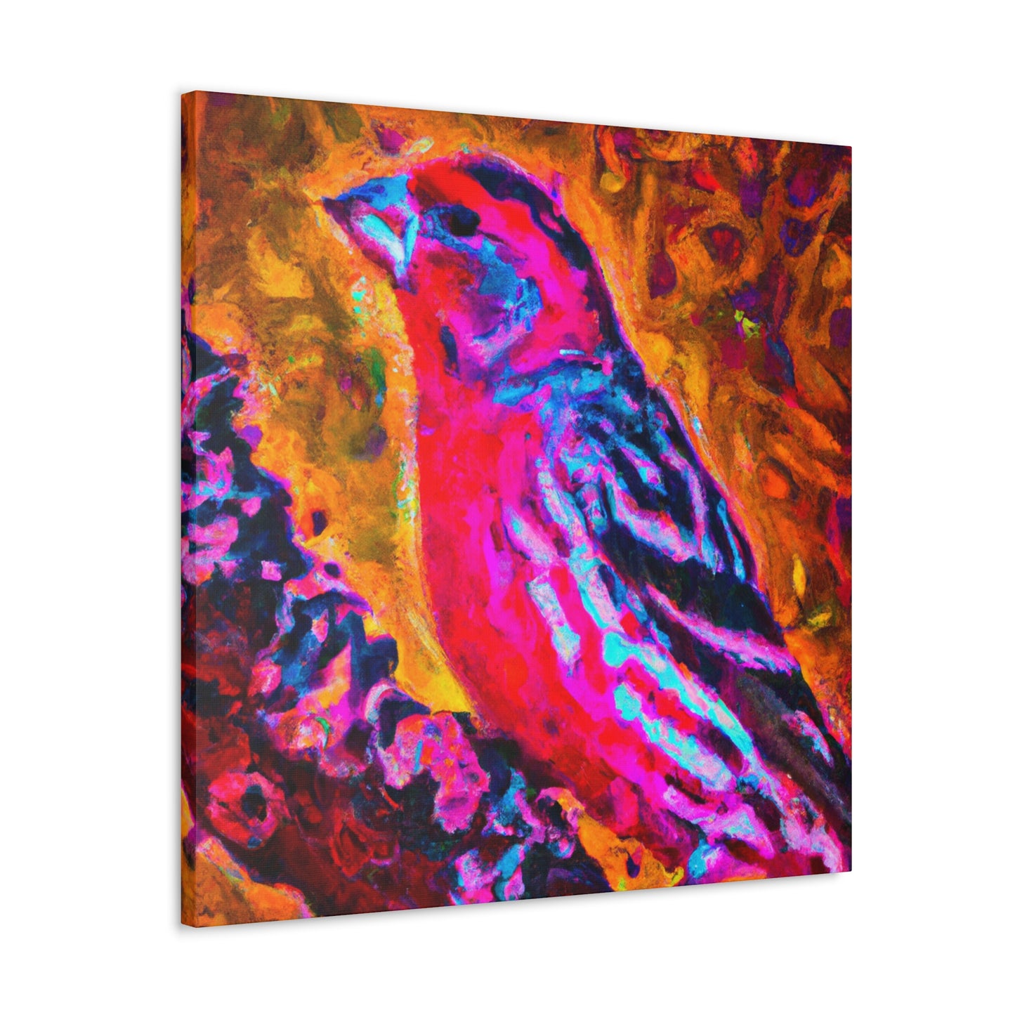 Finch in Morning Light - Canvas