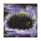 "Sea Urchin Embrace Ebb" - Canvas