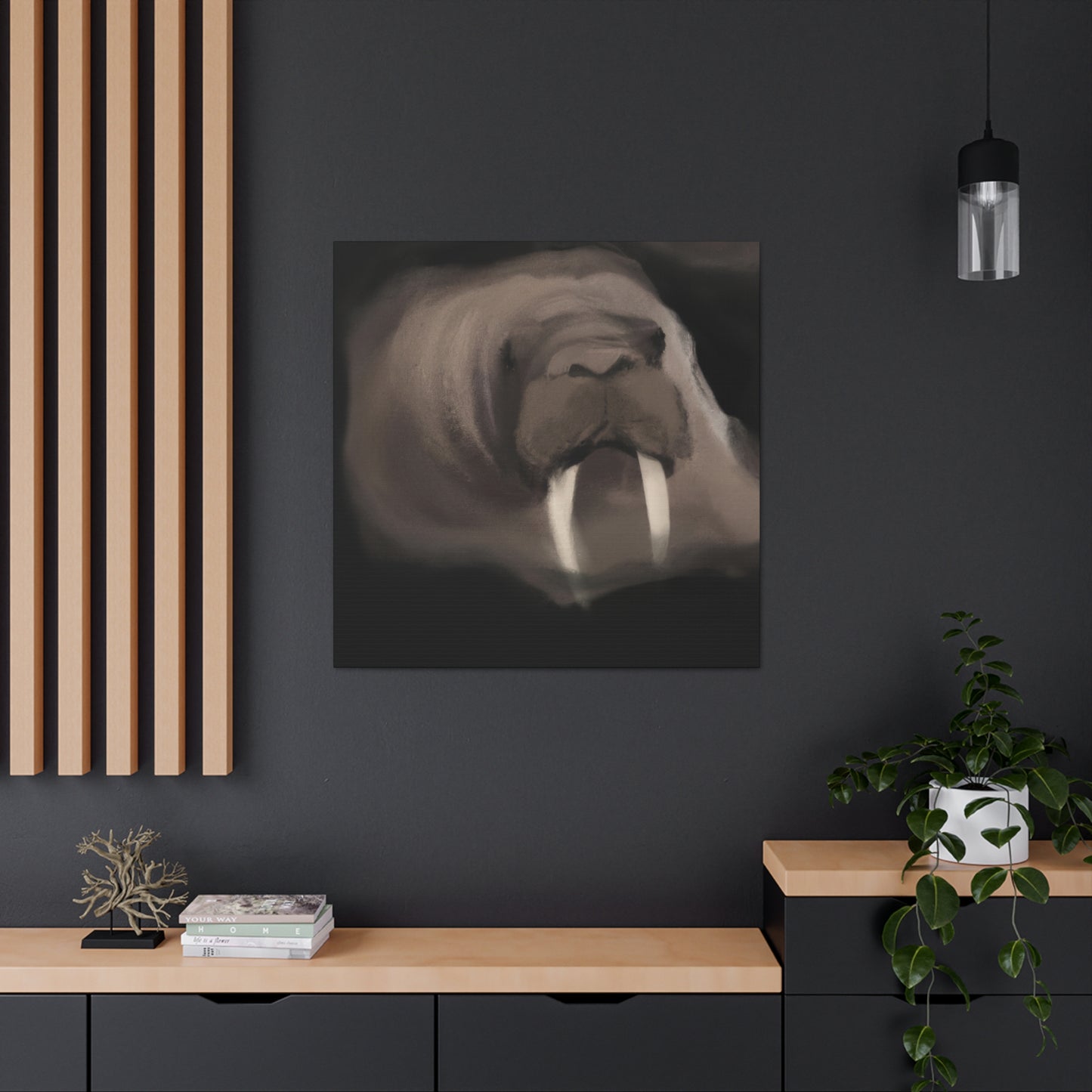 Walrus in a Dream - Canvas