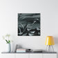 Sea Birds in Flight - Canvas