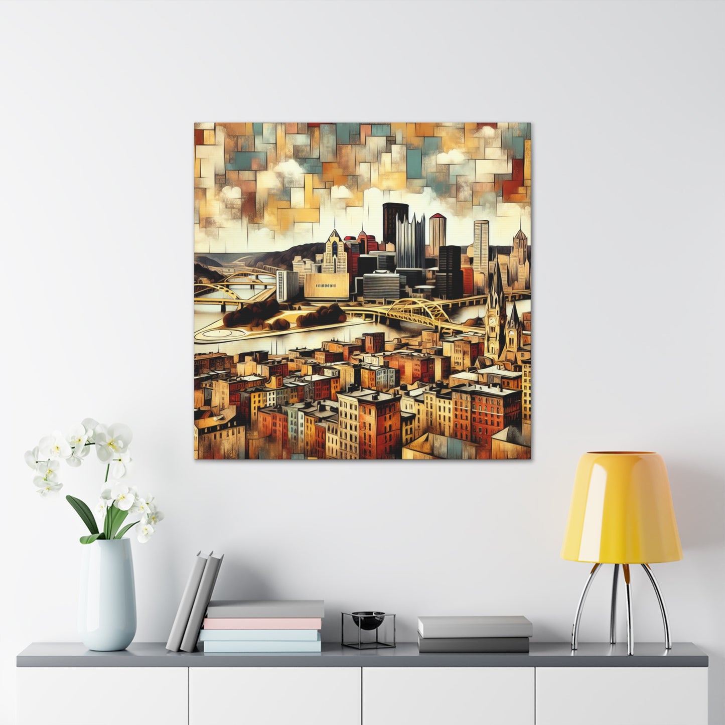 "Steel City Spectrum" - Canvas