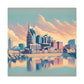 "Nashville's Melodic Elegance" - Canvas