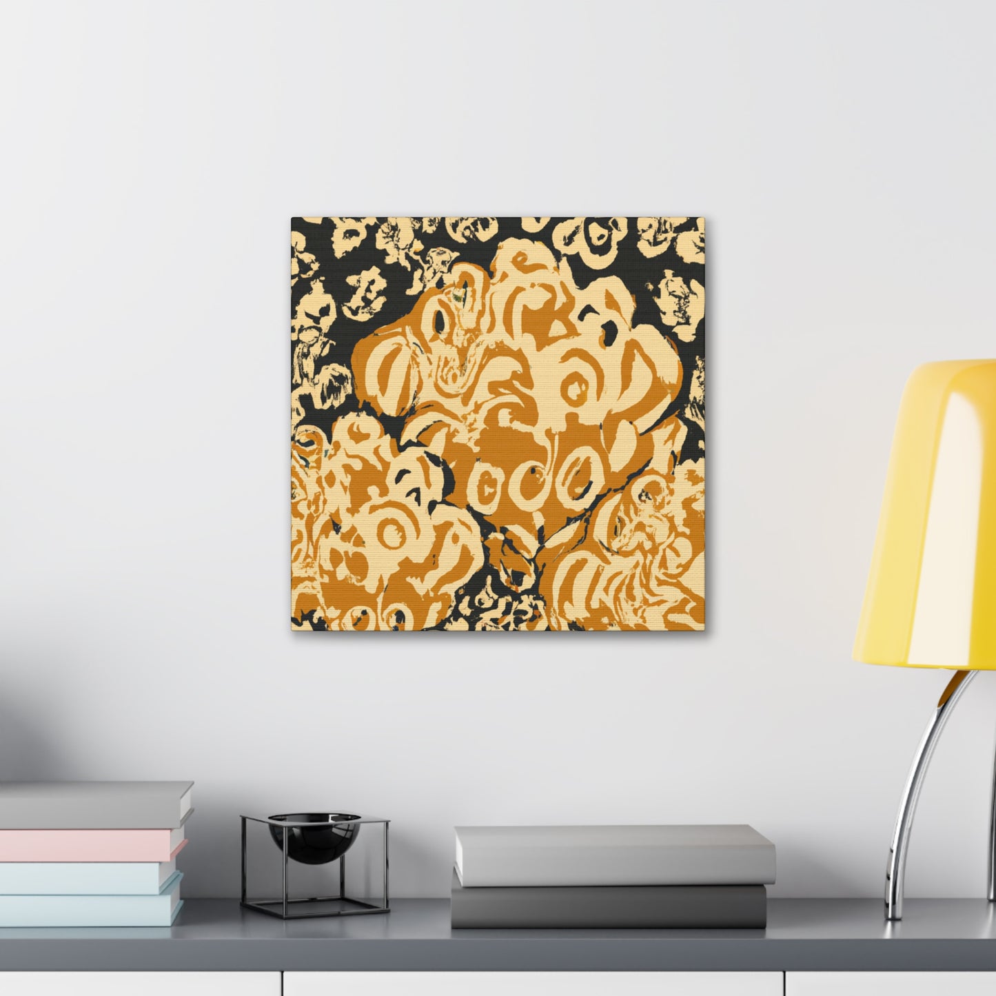 "Popcorn Delight Rococo" - Canvas