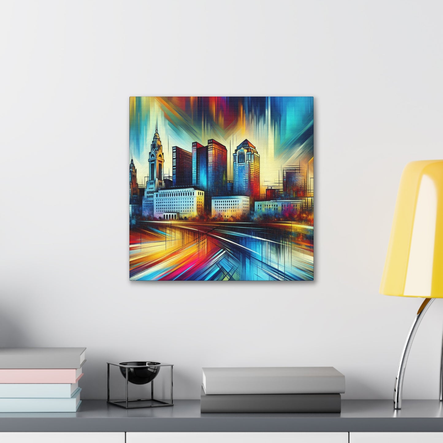 "Columbus: A Tranquil Discovery" - Canvas