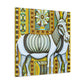 "Donkey in Deco Style" - Canvas