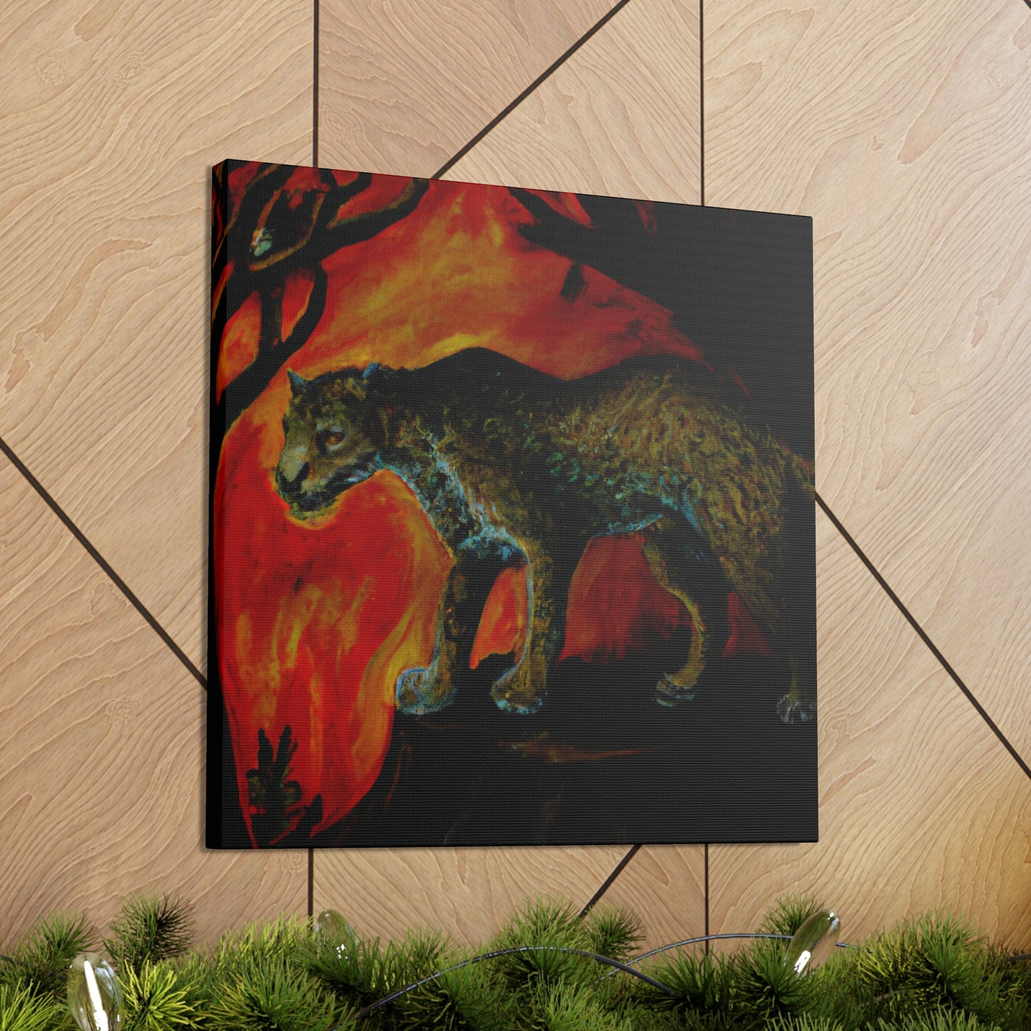 "Leopard in a Dream" - Canvas