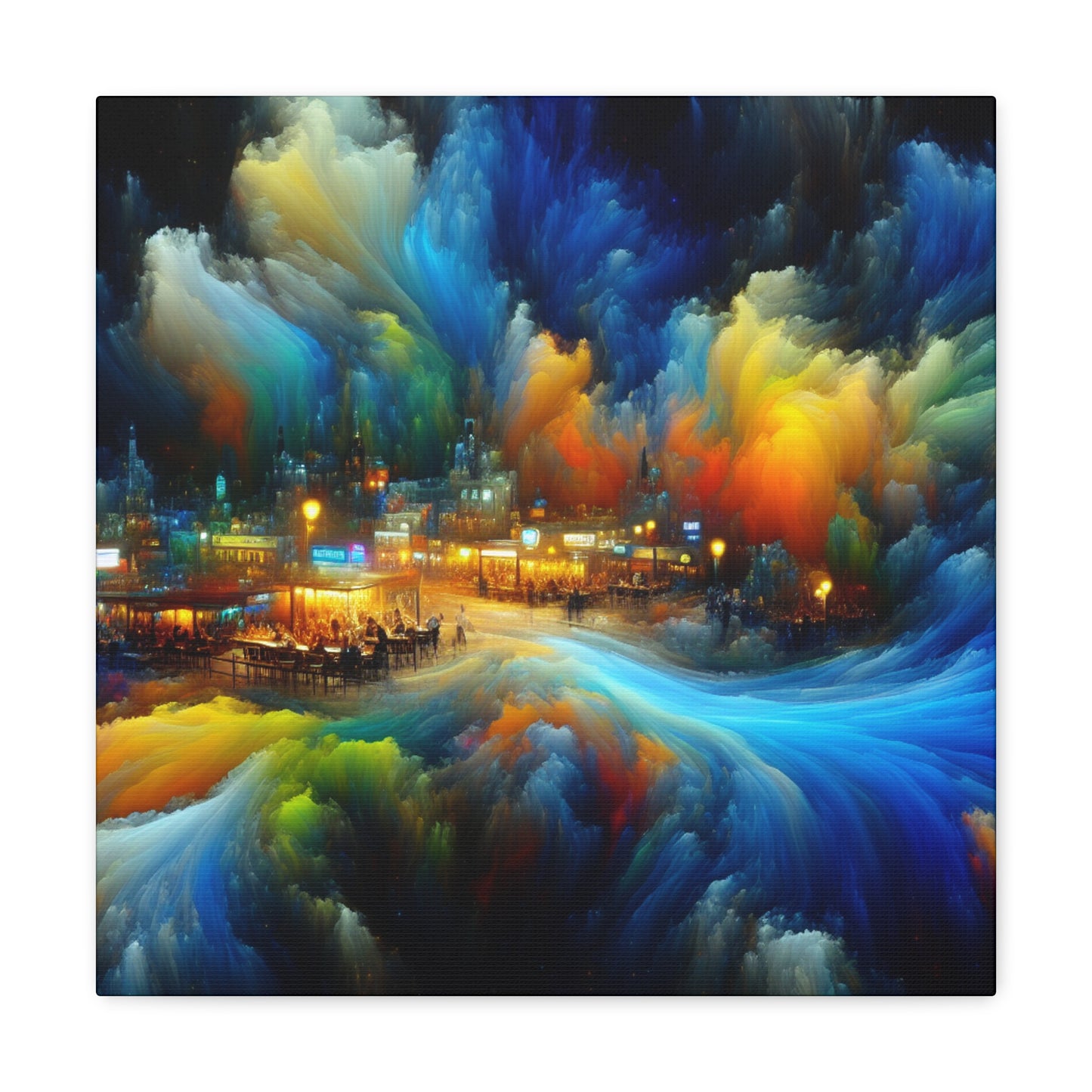 Brewery Haven Hues - Canvas