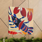 Lobster in Art Deco - Canvas