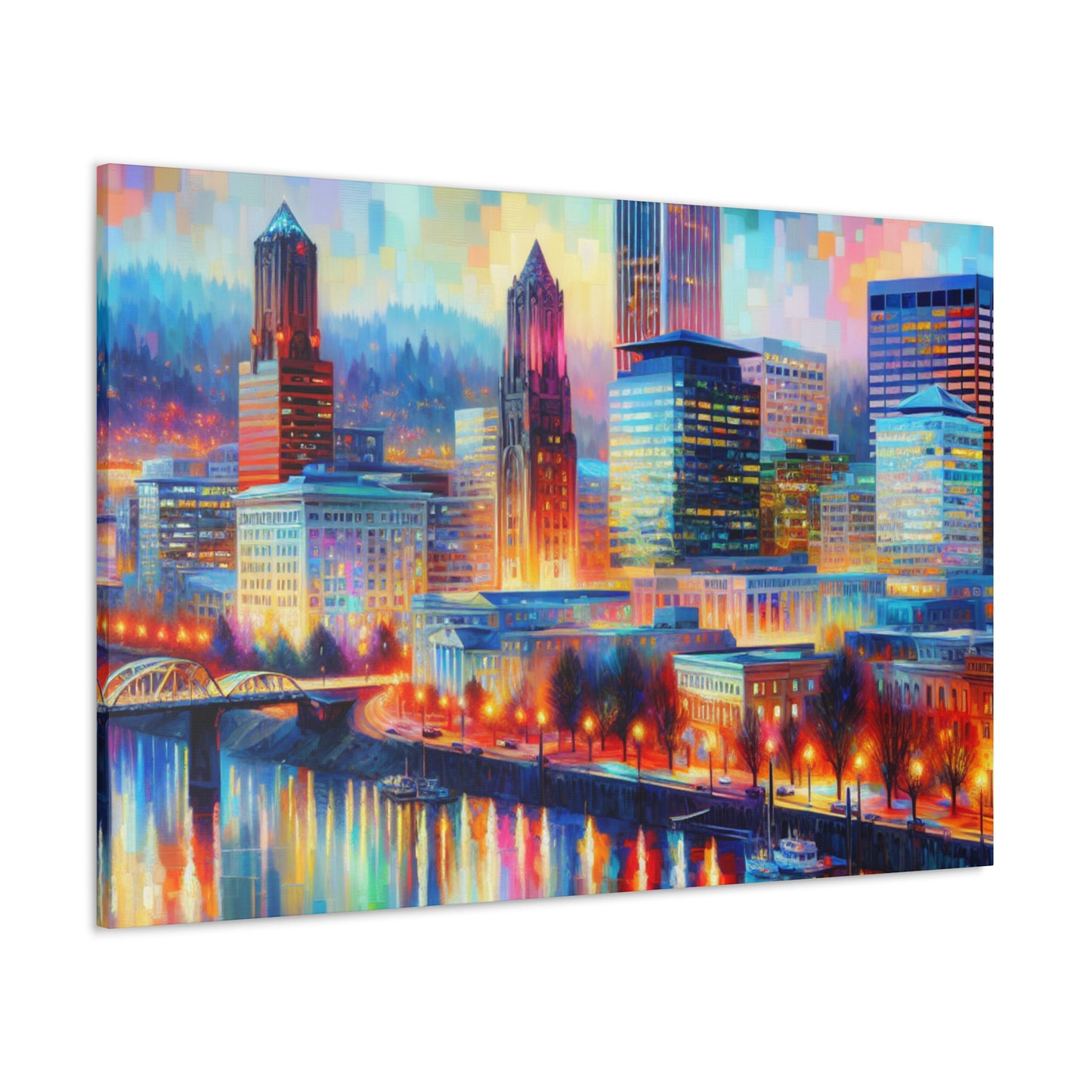 "City of Pacific Dreams" - Canvas