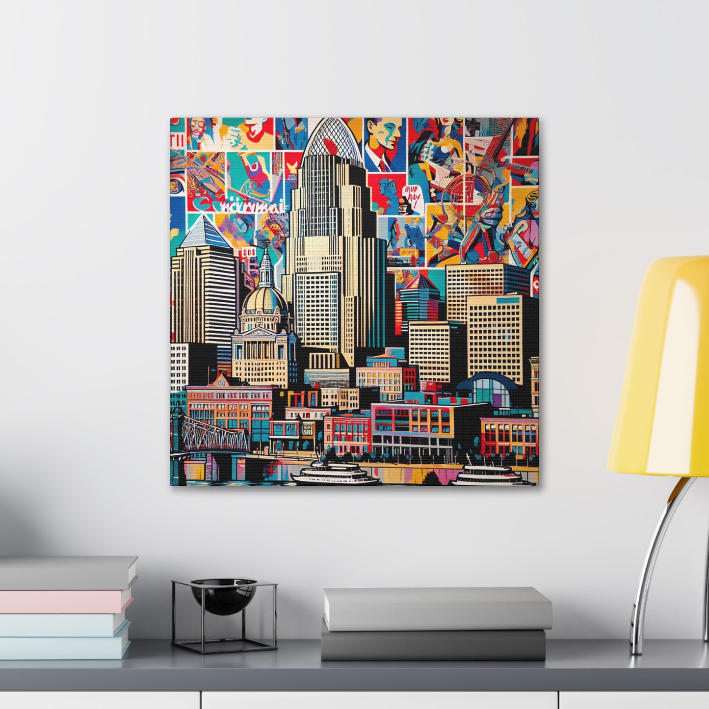 "Glimpses of Cincinnati" - Canvas