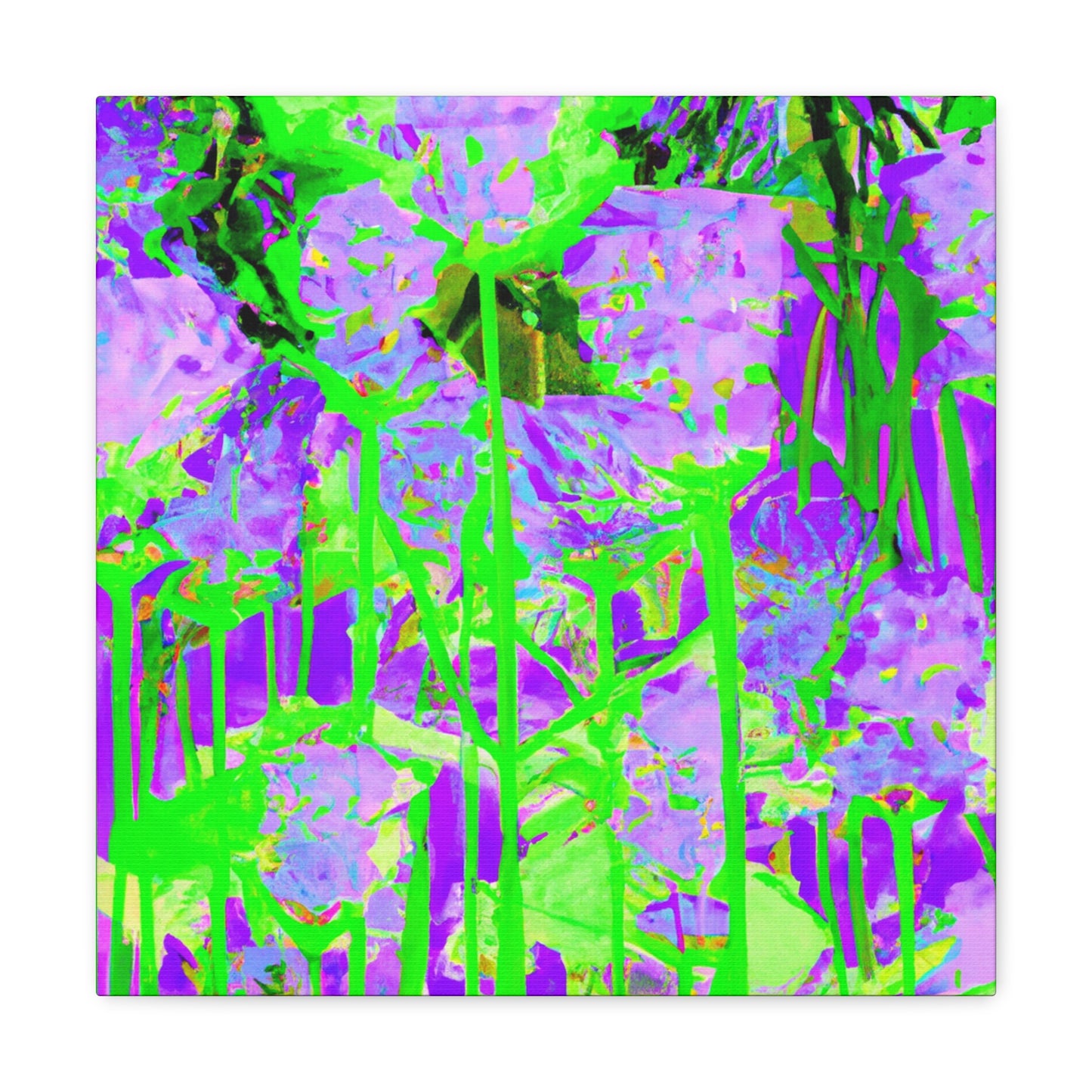 Lavender Twilight Blooms - Canvas