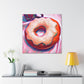 "Glistening Surreal Doughnuts" - Canvas