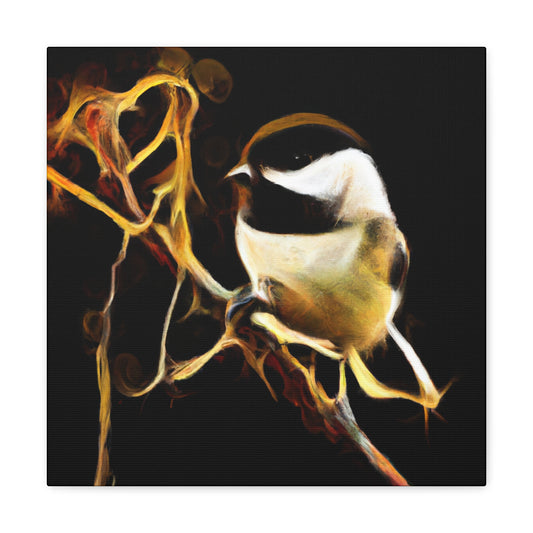 "Chickadee: A Portrait" - Canvas