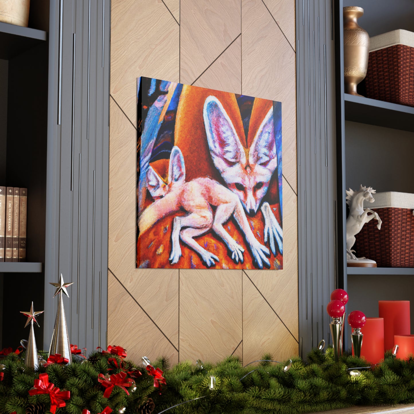 Fennec Fox Fantasia - Canvas