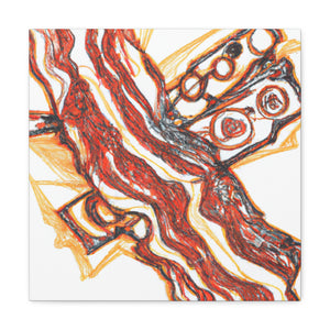 Bacon in a Cogwork - Canvas