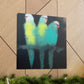 Parakeets in Abstraction - Canvas