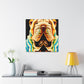 Shar Pei in Bloom - Canvas