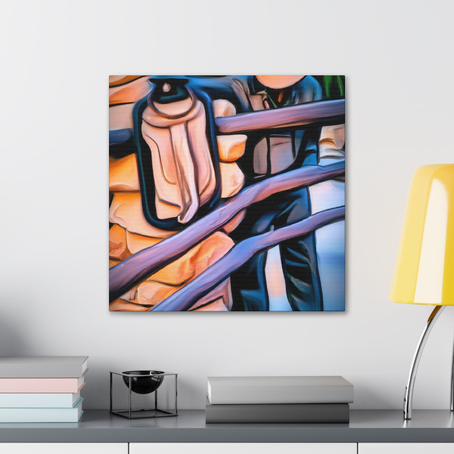 "Hitching Post Serendipity" - Canvas