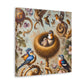 Enchanting Avian Serenade - Canvas