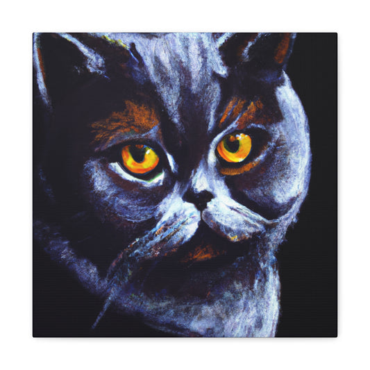 British Shorthair Dreaming - Canvas