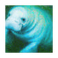 Manatee in Movement - Canvas