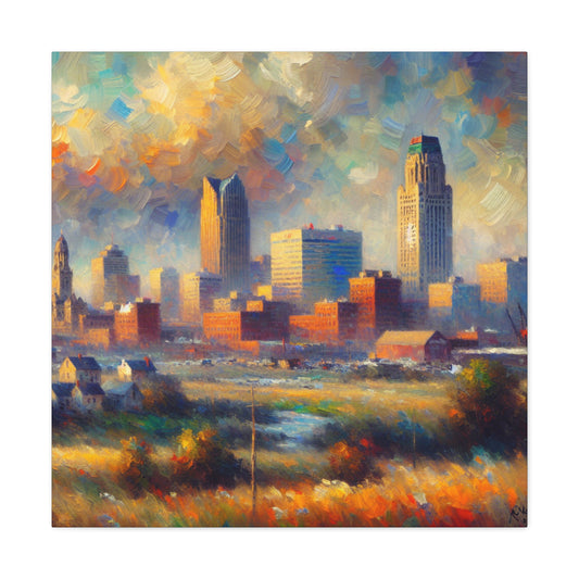 "Prairie Hues Unveiled" - Canvas