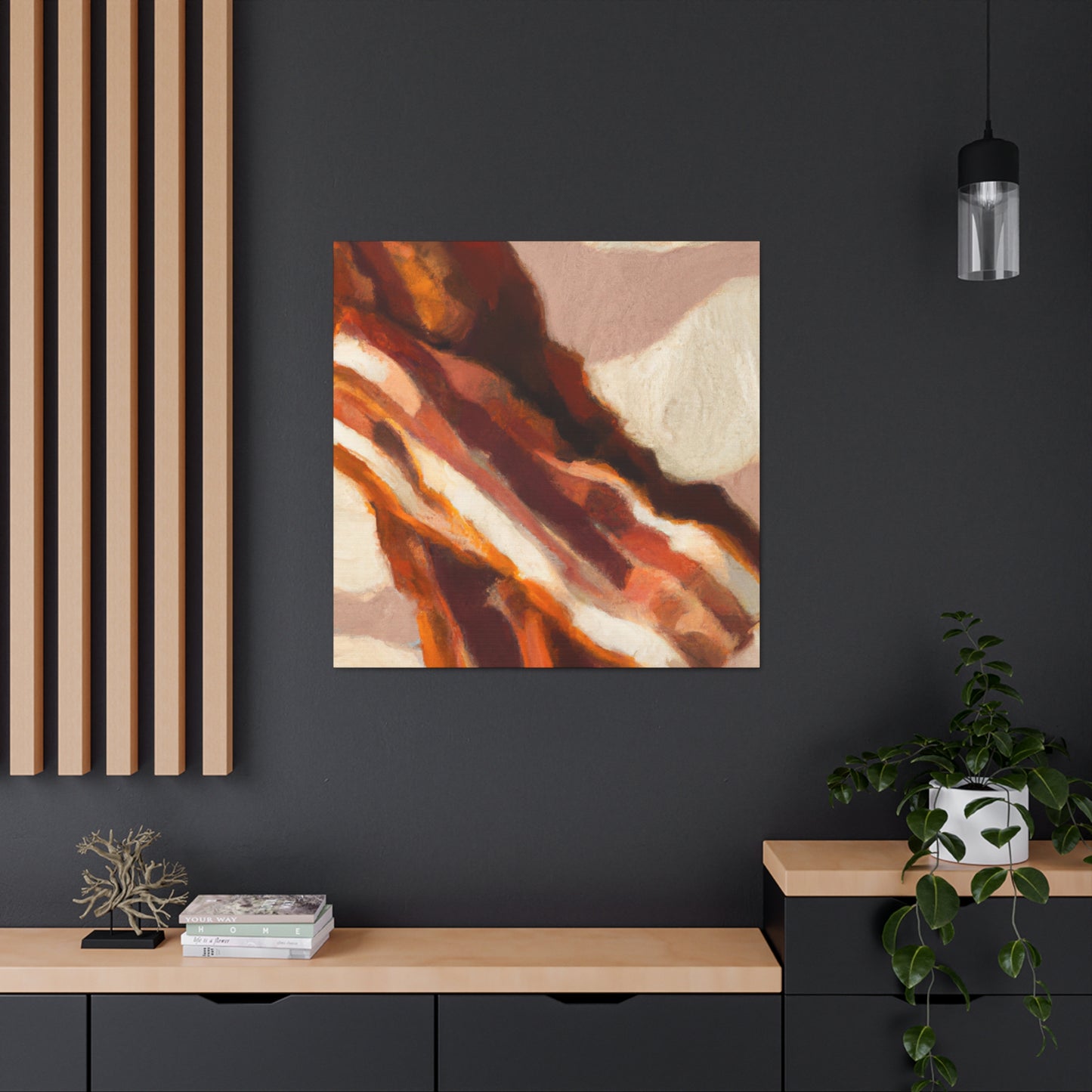 Bacon in Abstract Form - Canvas