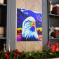 "Majestic Flying Eagle" - Canvas