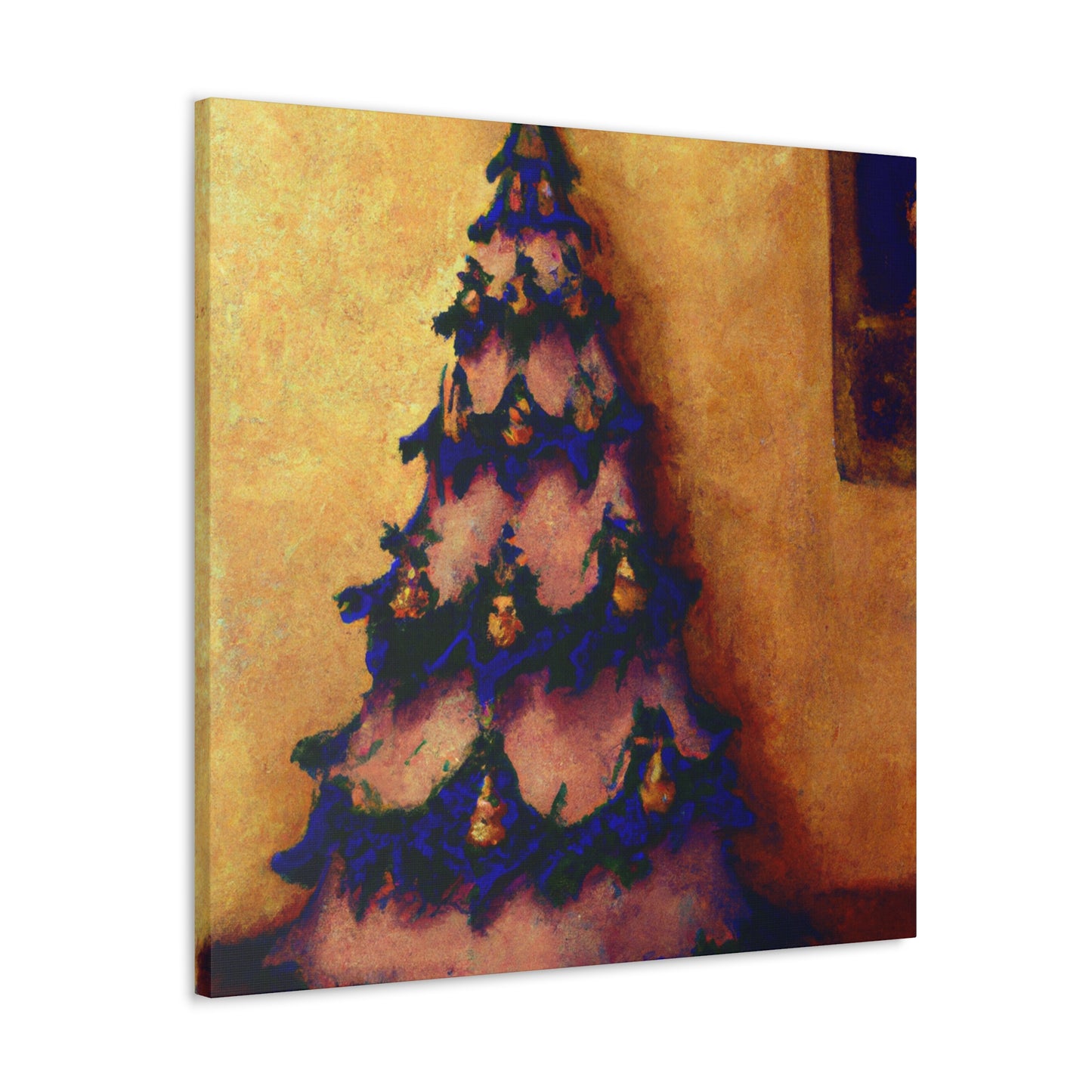 Merry Christmas Tree - Canvas