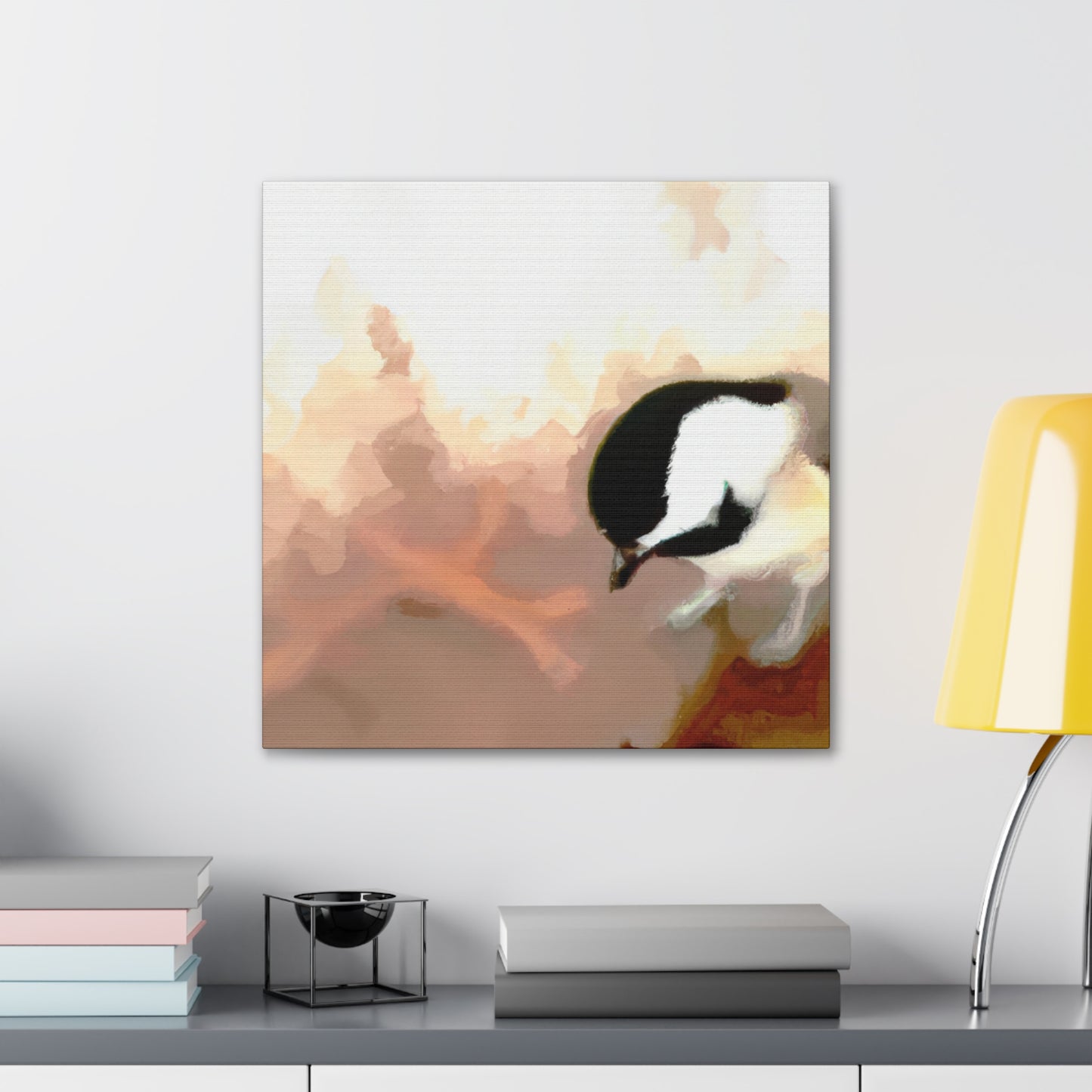 Chickadee Abstractionists - Canvas