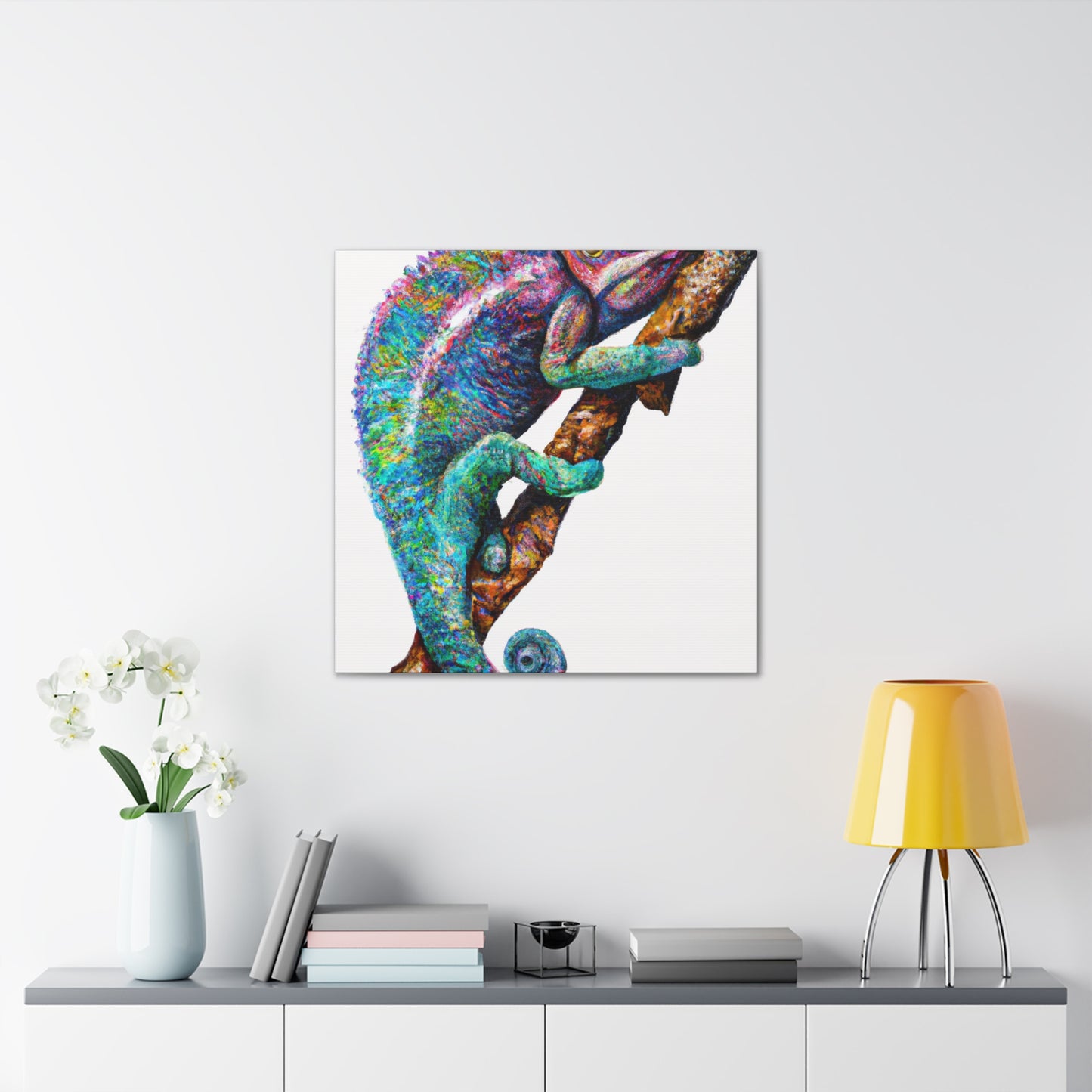 Veiled Chameleon Glint - Canvas