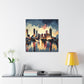 Urban Elegance Unveiled - Canvas