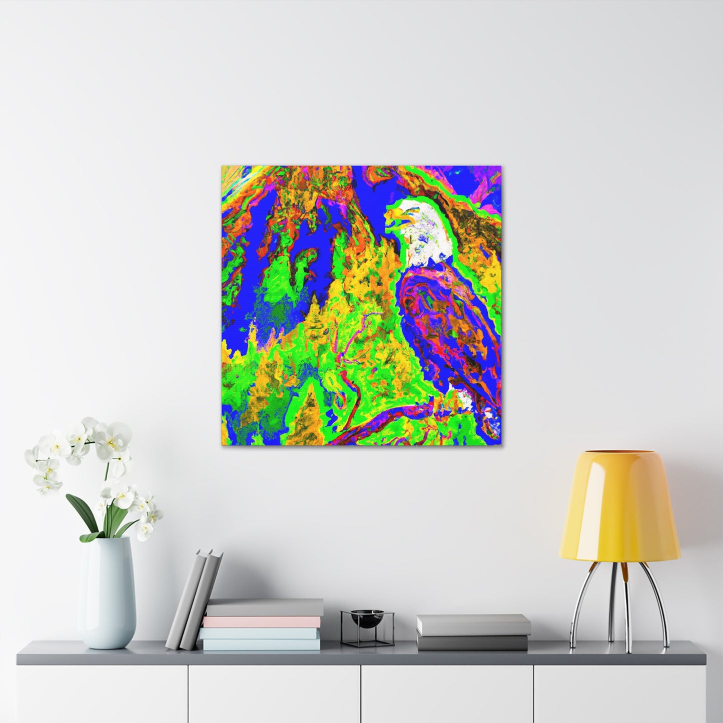 "The Majestic Bald Eagle" - Canvas