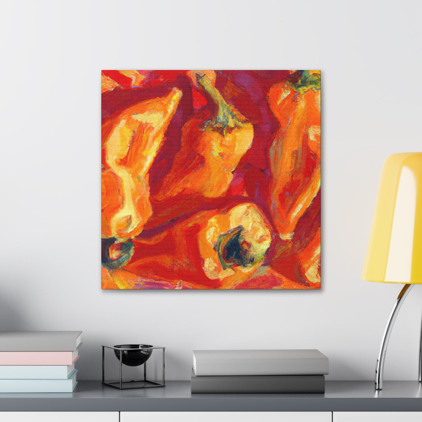 "Peppers in Neoclassicism" - Canvas