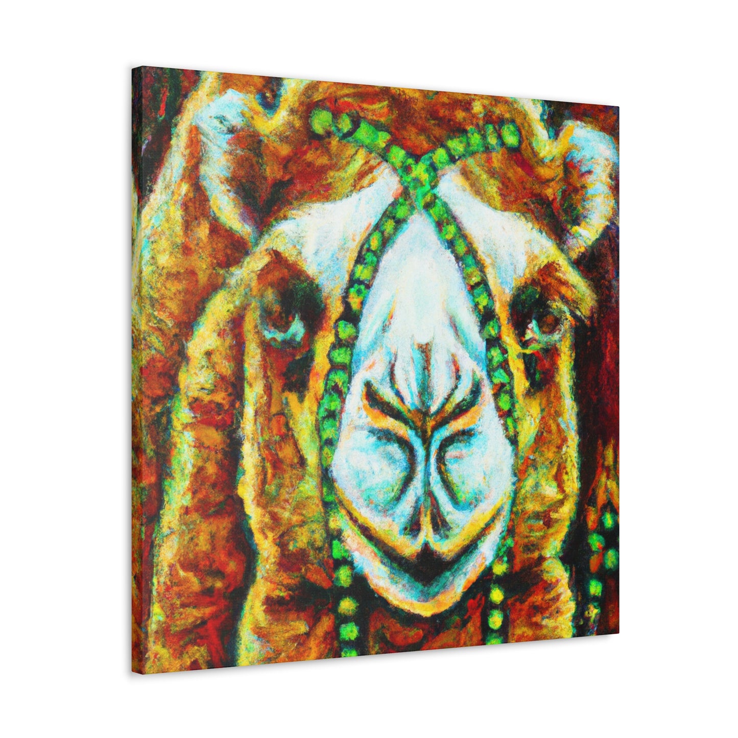 "Bactrian Camel Impressionism" - Canvas