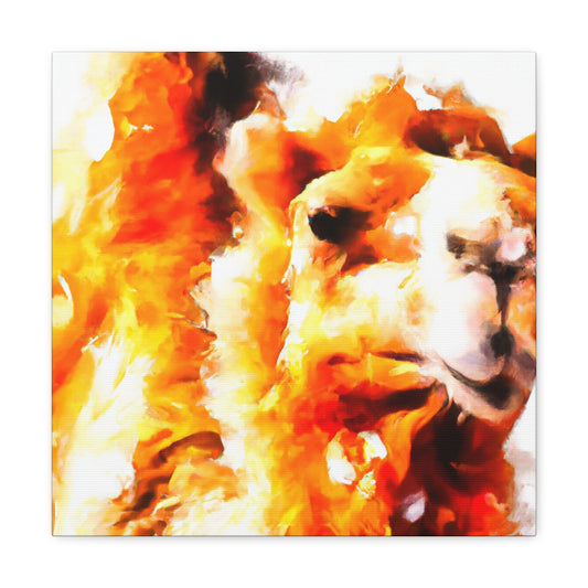 "Majestical Bactrian Camel" - Canvas