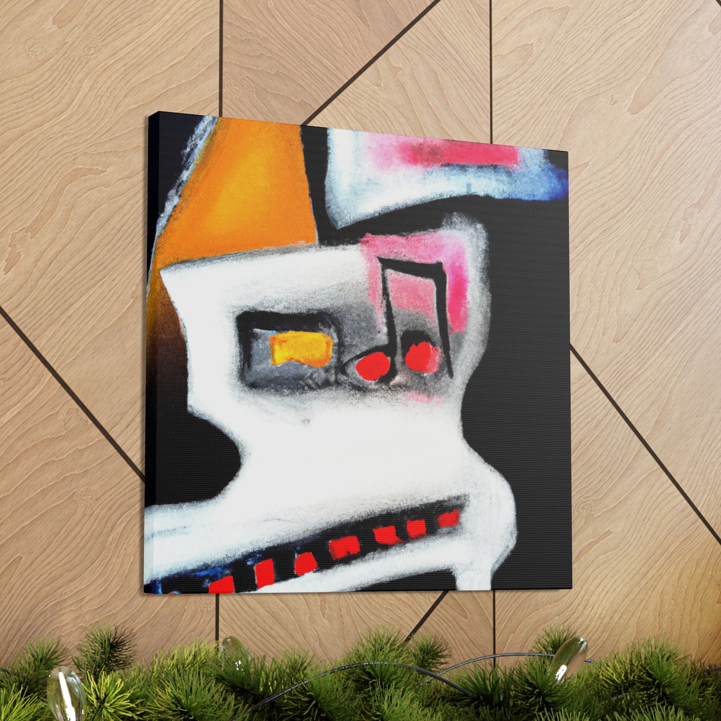 "Piano Performance Abstraction" - Canvas