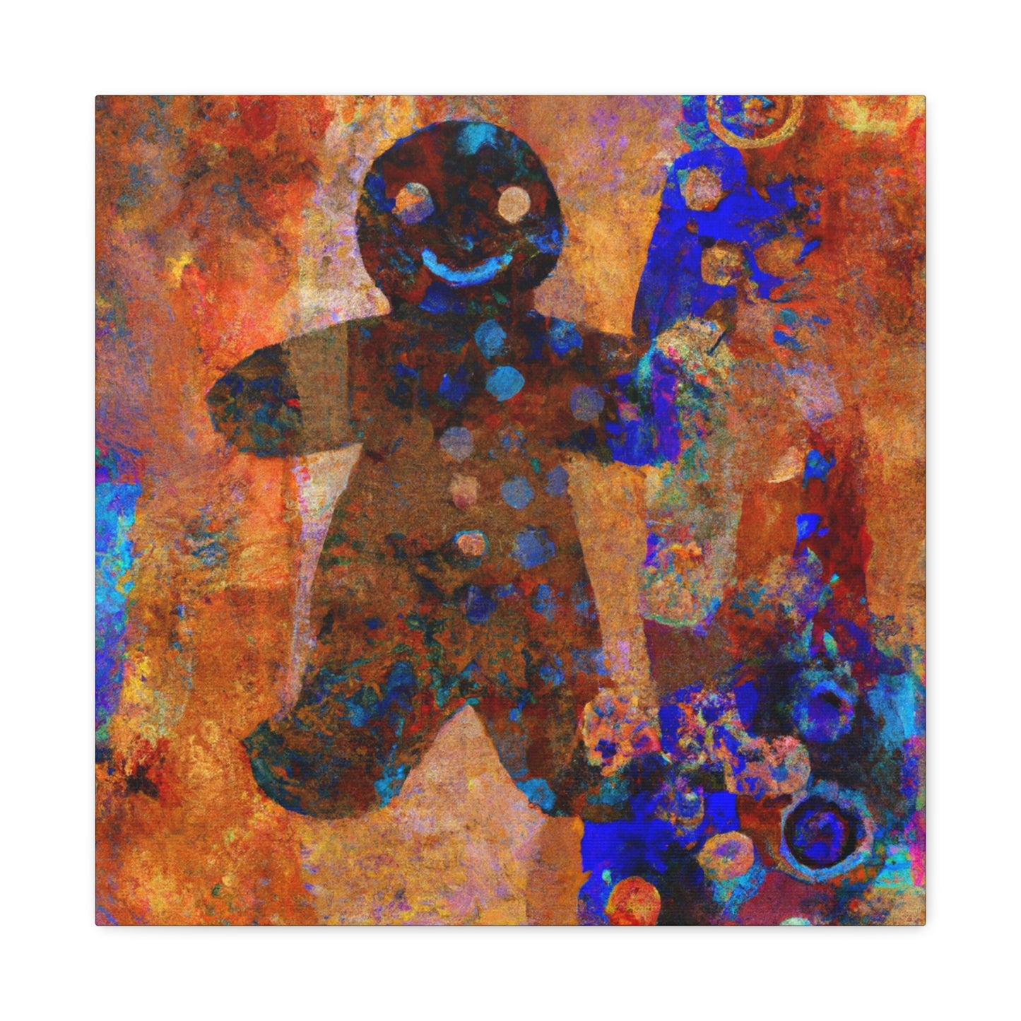 Gingerbread Man Reverie - Canvas