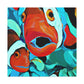 Clownfish Through Expressionism - Canvas