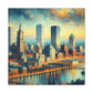 "Serene Streets of Milwaukee" - Canvas