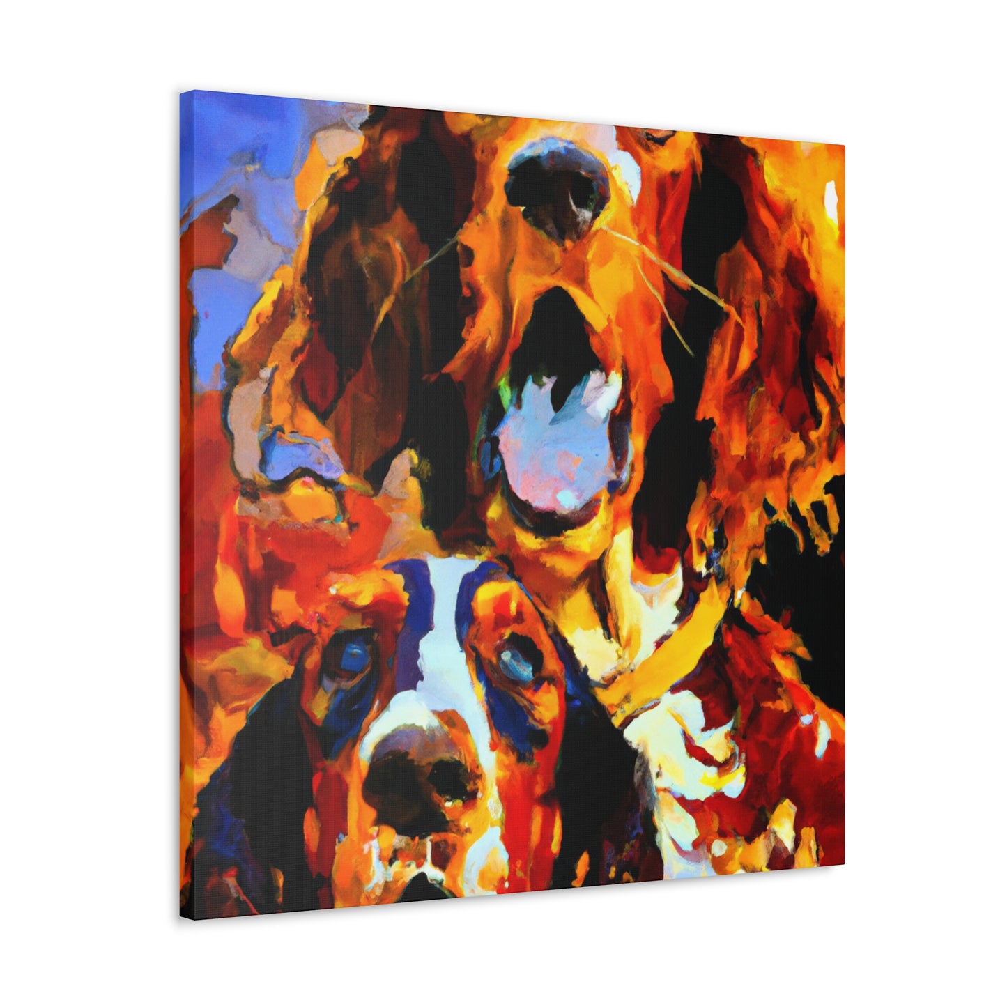 "A Surrealist Setter" - Canvas