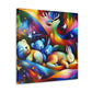 Dreaming Wild Creatures - Canvas