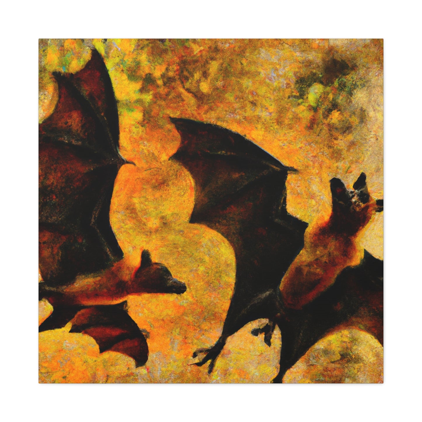 Silent Flying Foxes - Canvas