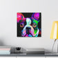 Adorable Boston Terrier - Canvas