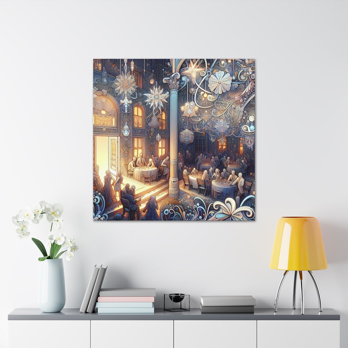 Enchanting Evening Extravaganza - Canvas