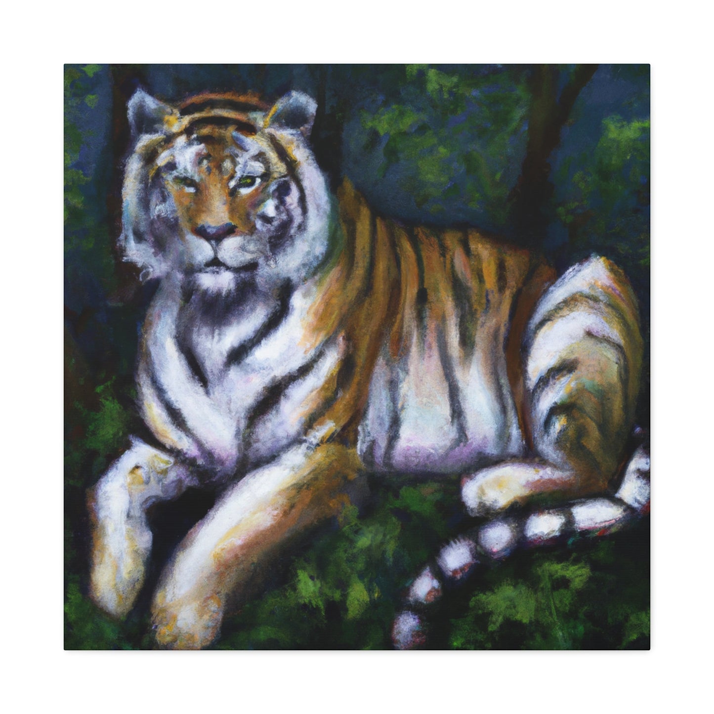 "Bengal Tiger Majesty" - Canvas